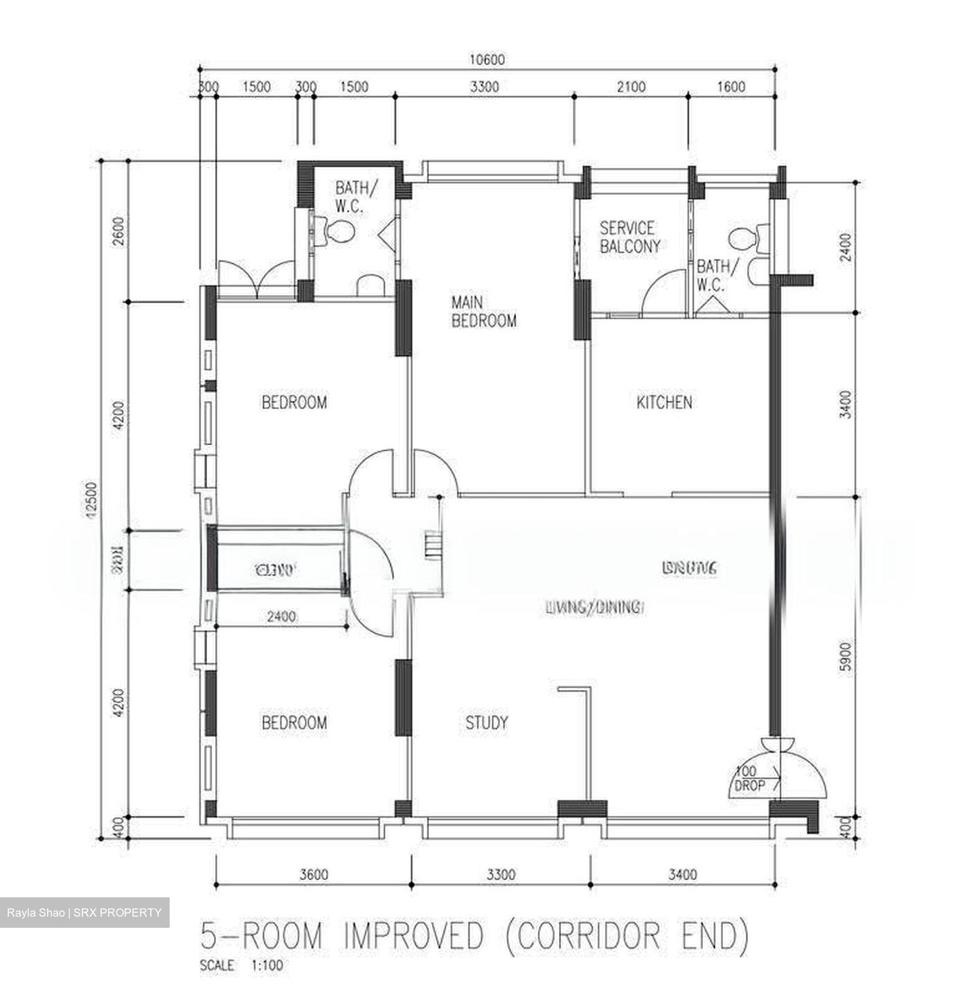 Blk 550 Serangoon North Avenue 3 (Serangoon), HDB 5 Rooms #623164331